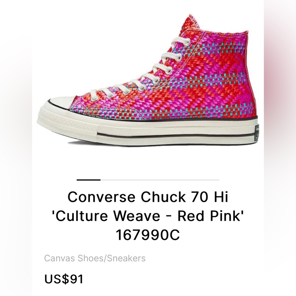Converse Chuck Taylor 70 All Star Hightop Sneakers - Picture 5 of 5